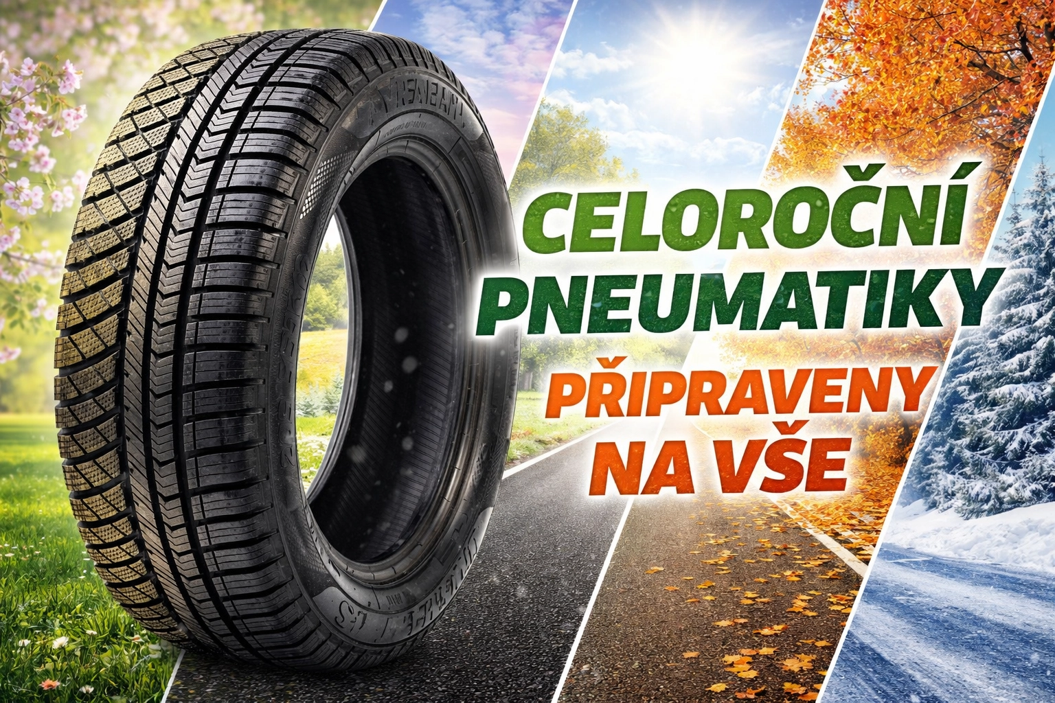 Celoroční pneumatiky: trend, který sílí!