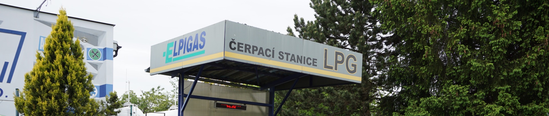 Čerpací stanice LPG HTS Zábřeh